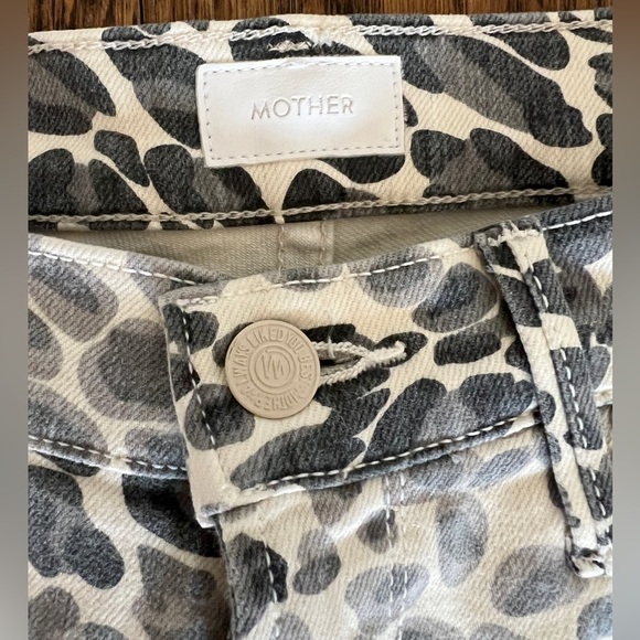 Mother denim shadow leopard jeans - Picture 8 of 8